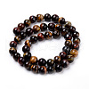 Natural Tiger Eye Beads Strands G-Q462-59-6mm-3