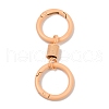 Alloy Spring Gate Clasps PALLOY-Q009-01E-1