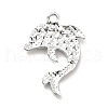 Alloy Crystal Rhinestone Pendants ALRI-C007-62P-2