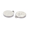 304 Stainless Steel Pendants STAS-K216-27P-2