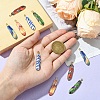 10Pcs 5 Colors Rack Plating Alloy Pendants FIND-YW0005-31-5