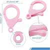 Plastic Lobster Claw Clasps KY-FH0001-02-2