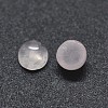 Natural Rose Quartz Cabochons G-O175-23-06-2