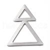 Tarnish Resistant 304 Stainless Steel Big Pendants STAS-Z014-01P-1