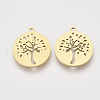 201 Stainless Steel Pendants STAS-S110-056G-1