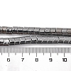 Electroplated Synthetic Non-magnetic Hematite Beads Strands G-Q174-01A-5