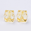 Transparent Acrylic Beads X-TACR-Q259-8mm-V16-2