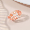 Summer Transparent Resin Fruit Pattern Finger Rings for Women WGF91BA-13-1