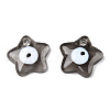 Handmade Evil Eye Lampwork Pendants LAMP-TAC0011-02B-3