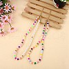 SUNNYCLUE 610Pcs 10 Colors Handmade Polymer Clay Bead Strands CLAY-SC0001-38A-5