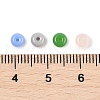 Imitation Jade Glass Seed Beads SEED-Q038-01A-2