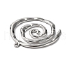 304 Stainless Steel Pendants STAS-P395-05P-2