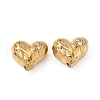 304 Stainless Steel Crystal Rhinestone Beads STAS-U050-01D-G-1