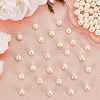 8mm About 200Pcs Glass Pearl Round Beads for Jewelry Making Round Box Kit Anti-flash White HY-PH0001-8mm-011-2