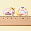 28Pcs 7 Styles Opaque Resin Cabochons CRES-FS0001-05-5