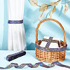 7M Ethnic Style Embroidery Polyester Ribbons OCOR-WH0003-032-4