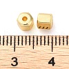 Rack Plating Brass Beads KK-D097-09G-02-3