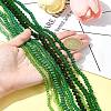 Electroplate Glass Beads Strands EGLA-FS0001-42B-10
