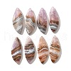 Natural Amethyst Lace Agate Pendants G-A244-07A-1