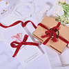 Polyester Chenille Ribbon OCOR-WH0097-36A-8