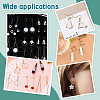 Unicraftale 90Pcs 3 Styles Brass Linking Rings FIND-UN0003-67-5