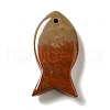 Natural Red Jasper Pendants G-G932-B06-3