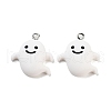 Halloween Theme Opaque Resin Pendants RESI-N039-93-1