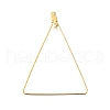 PVD Vacuum Plating 304 Stainless Steel Wire Pendants STAS-S103-12G-1