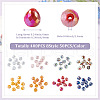 Biyun 400Pcs 8 Style Electroplate Glass Beads Strands EGLA-BY0001-02-4