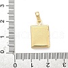 Brass Locket Pendants KK-Z115-01G-01-3