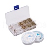 100Pcs Plating Flat Round Acrylic Beads DIY-FS0001-42-4