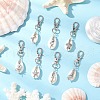 Ocean Collection Shell Pendant Decorations HJEW-JM03210-1