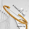 Brass Cuff Bangles BG0836-4-2