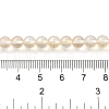 Transparent Electroplate Glass Beads Strands GLAA-T032-T6mm-C11-4