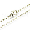 Brass Paperclip Chains MAK-S072-09B-14KC-2