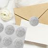 34 Sheets Custom Silver Foil Embossed PET Picture Sticker DIY-WH0528-019-6