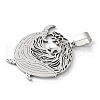 201 Stainless Steel Pendants STAS-S157-28P-2