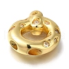 Brass with Cubic Zirconia Pendant KK-Q818-03Q-G-2