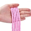 Handmade Polymer Clay Bead Strands CLAY-ZX006-01-25-6