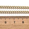Ion Plating(IP) 304 Stainless Steel Curb Chain Necklaces NJEW-H492-01G-4