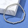 Brass Beaded Stretch Bracelets for Men Women BJEW-G736-04P-2