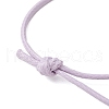 5Pcs 5 Colors Adjustable Waxed Polyester Cord Bracelet Making AJEW-JB01314-01-4