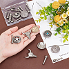   Alloy Bolo Tie Slide Clasps DIY-PH0022-64-3