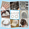   430pcs 5 Styles Plastic Cabochons FIND-PH0021-48B-6