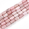 Natural Pink Opal Beads Strands G-N346-01B-09-2