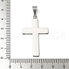 304 Stainless Steel Pendants STAS-G346-17EBP-3