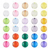 90Pcs 15 Colors Transparent Acrylic Beads MACR-TA0001-21-2