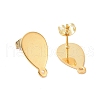 201 Stainless Steel Stud Earring Findings STAS-G277-05G-2
