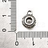 Tibetan Style Alloy Tube Bails TIBE-L008-42AS-3