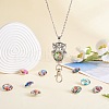 DIY Interchangable Pendant ID Card Holder Necklace Making Kit DIY-SZ0009-84-3